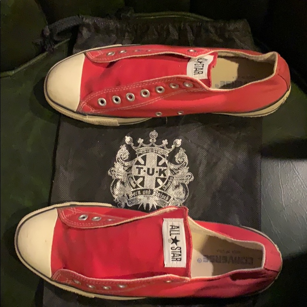 Chuck Taylor Converse Original Made USA Red Sz 11